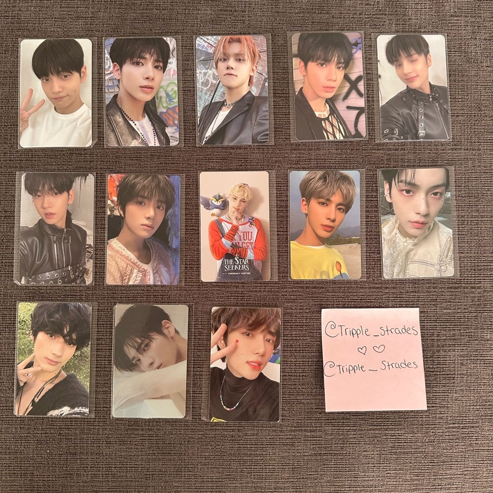 TomorrowXTogether K-Pop Photocards